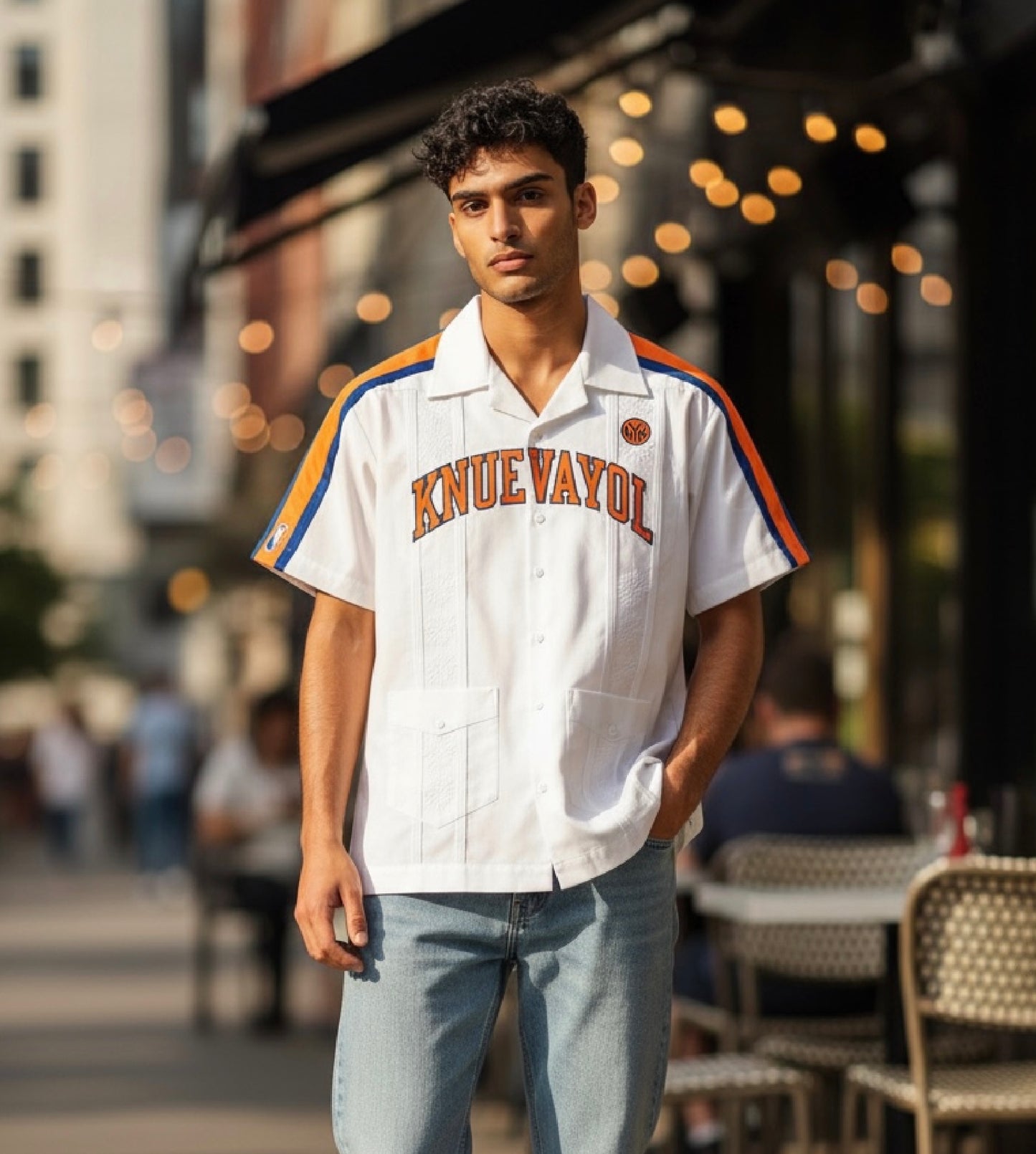 Guayabera “KNUEVAYOL” Home Jersey