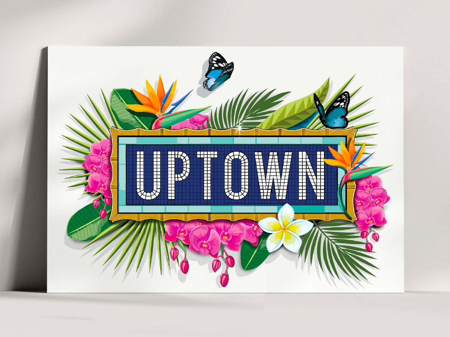 Uptown Subway Mosaic