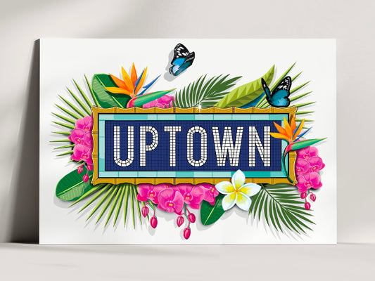 Uptown Subway Mosaic
