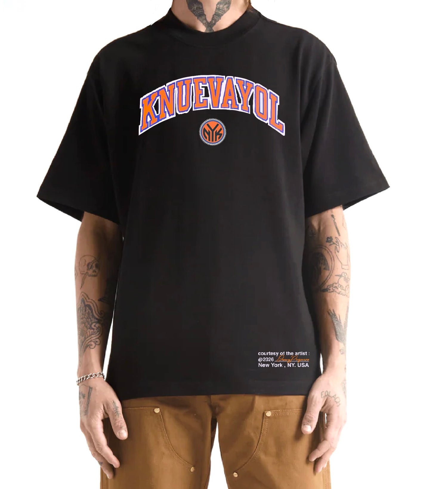 “KNUEVAYOL” Short sleeve tee