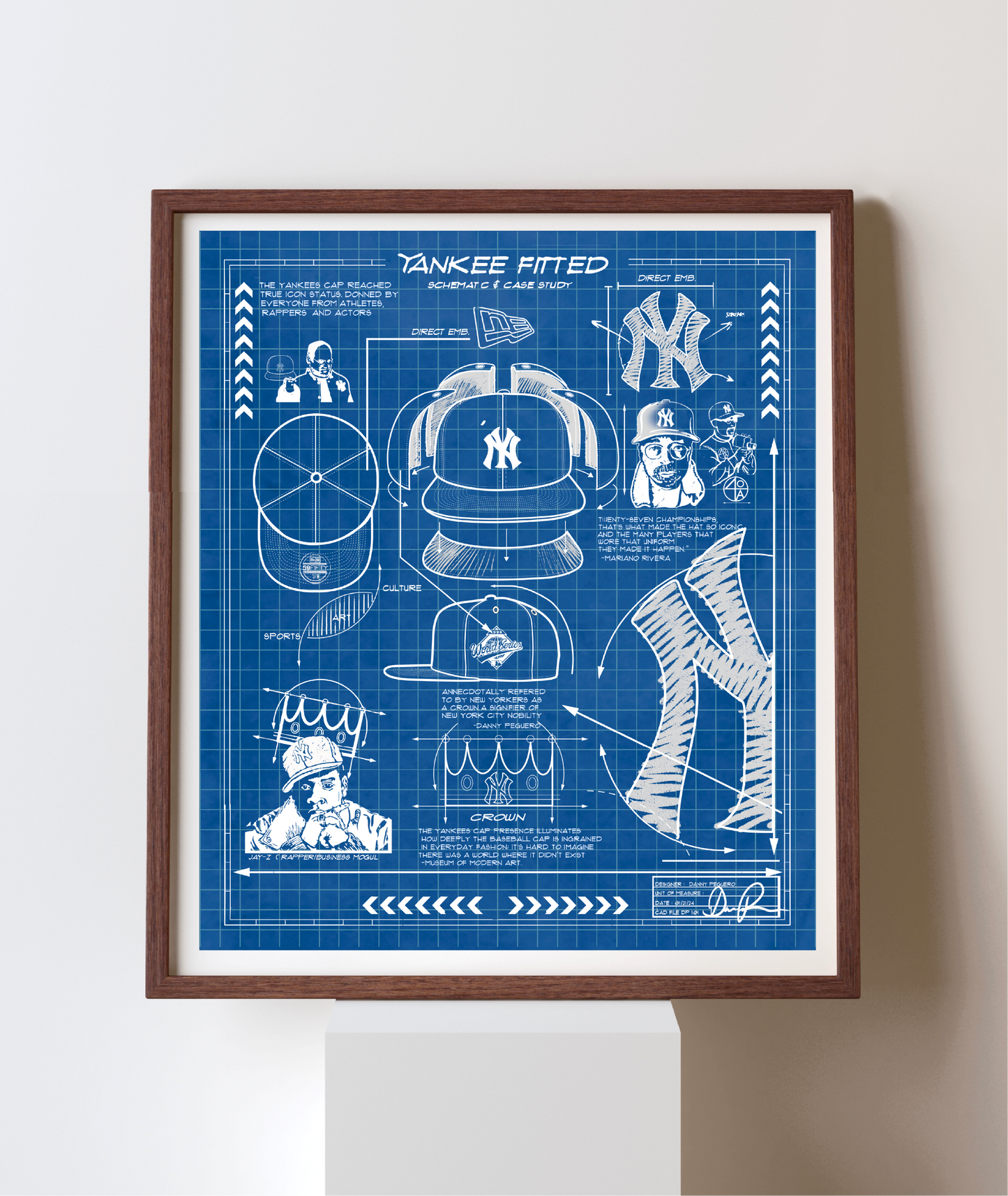 NY Fitted schematics
